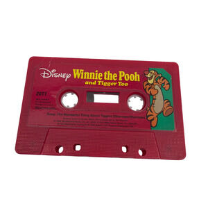Disney Winnie the Pooh Cassette Tape Tigger Too Blustery Day 20TT
